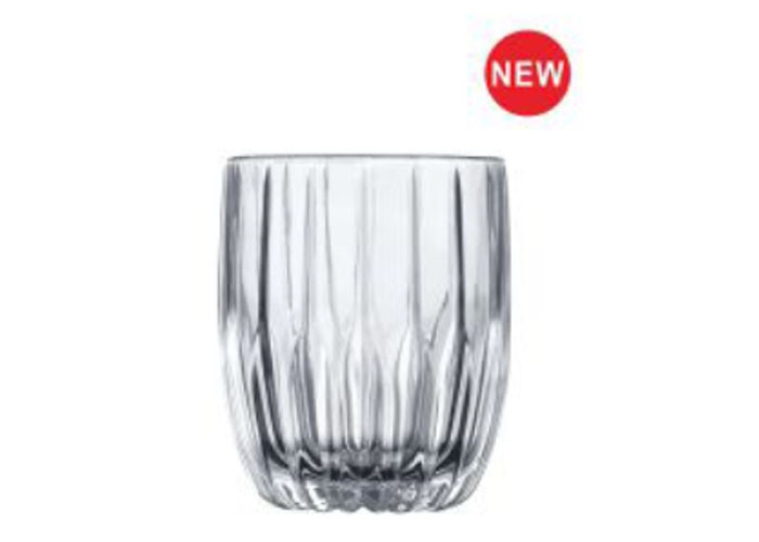 Flower Whiskey Glass Cups , Whiskey Drinking Glass Popular In Bar / Glassware
